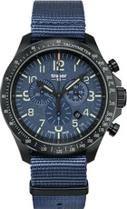 Traser Heritage P67 Officer Pro Chronograph Blue