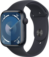 Apple Watch Series 9 GPS 45mm Midnight Aluminium Case / Midnight Sport Band - M/L
