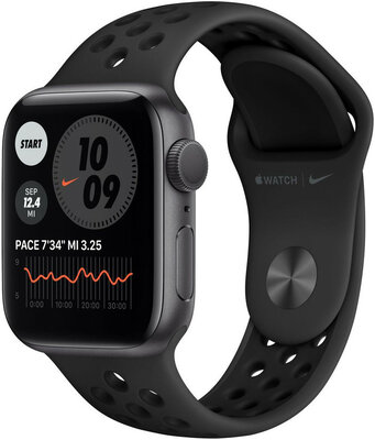 Apple Watch Nike Series 6 GPS, 40mm Space Gray Aluminium Case / Anthracite/Black Nike Sport Band - Regular