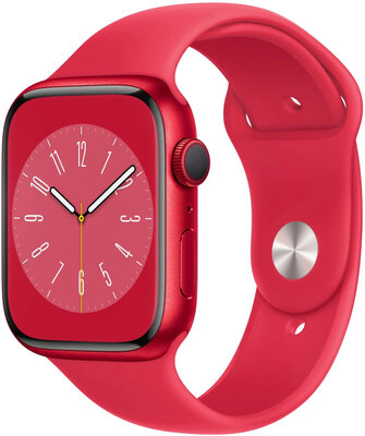 Apple Watch Series 8 GPS 45mm (PRODUCT)RED Aluminium Case / (PRODUCT)RED Sport Band - Regular